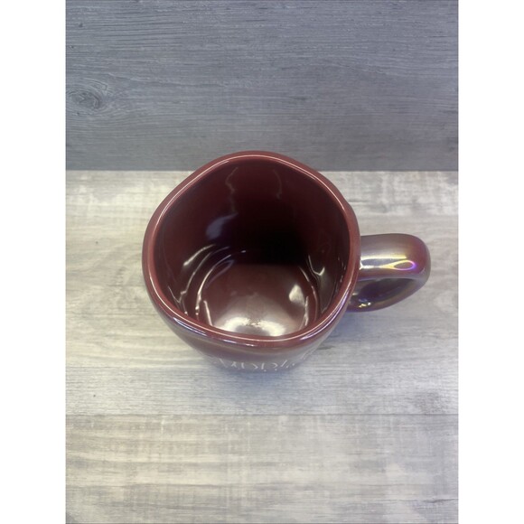 Rae Dunn By Magenta Iridescent Purple Cuddle Weather Coffee Mug - Picture 2 of 6